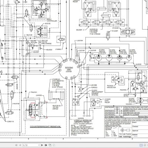 Link-Belt HTC-8640XL II Hydraulic and Electrical Diagrams