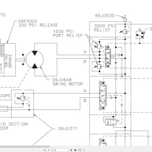 Link-Belt HTC-8660XLB Hydraulic and Electrical Diagrams