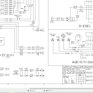 Link-Belt HTC-8665 Hydraulic and Electrical Diagrams