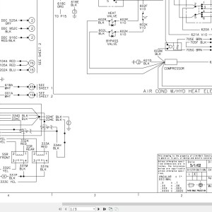 Link-Belt HTC-8665XL Hydraulic and Electrical Diagrams