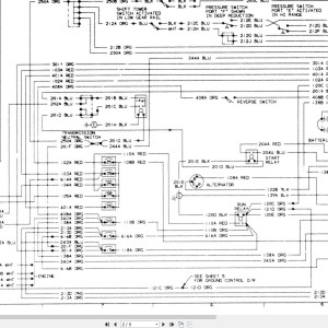 Link-Belt HTC-8670 Electrical Diagram