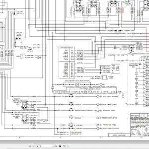 Link-Belt HTC-8675 II Electrical and Hydraulic Schematic