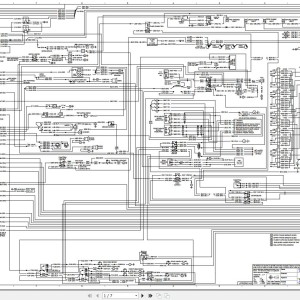 Link-Belt HTC-8675XP II Electrical and Hydraulic Diagram