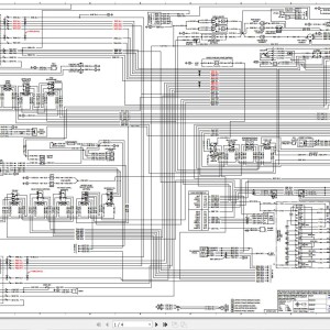 Link-Belt HTC-8690LB Electrical and Hydraulic Diagram