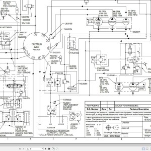 Link-Belt HTC-8690XP Electrical and Hydraulic Diagram