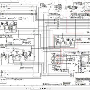 Link-Belt HTT-86100XL Electrical and Hydraulic Diagram