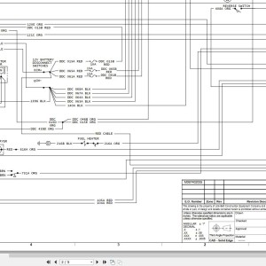 Link-Belt HTT-8675 Electrical and Hydraulic Diagram