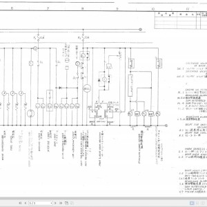 Link-Belt LS-108C Electrical and Hydraulic Diagram