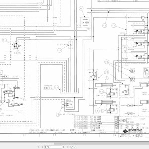 Link-Belt LS-138H II Electrical and Hydraulic Diagram