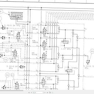 Link-Belt LS-218H II Hydraulic and Electrical Diagrams