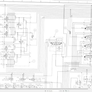 Link-Belt LS-218H II LUFF Hydraulic and Electrical Diagrams