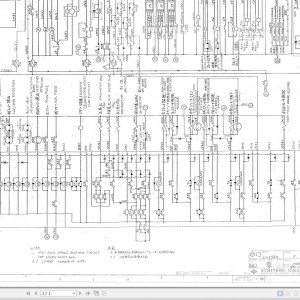 Link-Belt LS-238H LUFF Hydraulic and Electrical Diagrams