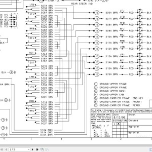 Link-Belt RTC-8030XXL Electrical and Hydraulic Diagram