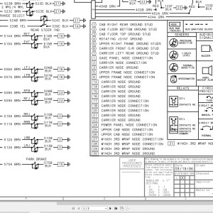 Link-Belt RTC-8035 Electrical and Hydraulic Diagram