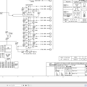 Link-Belt RTC-8040S II Electrical and Hydraulic Diagram