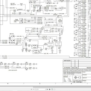 Link-Belt RTC-8040XL II Electrical and Hydraulic Diagram