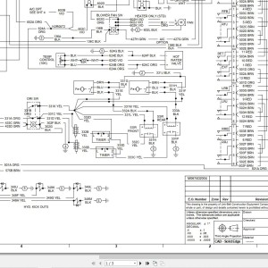 Link-Belt RTC-8045 II Electrical and Hydraulic Diagram