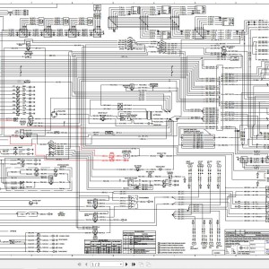 Link-Belt RTC-8090 II Electrical and Hydraulic Diagram