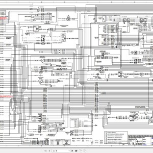 Link-Belt TCC-1400 Electrical and Hydraulic Diagram