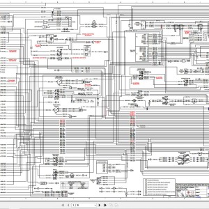 Link-Belt TCC-1400CE Electrical and Hydraulic Diagram