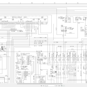 Link-Belt TCC-450 Electrical and Hydraulic Diagram