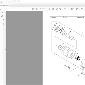 Link Belt 290X2 EX Parts Manual 2203