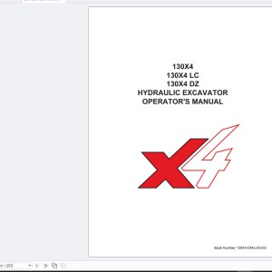Link Belt 130X4 130X4 LC 130X4 DZ Operator's Manual 130X4-OM-LXG-02