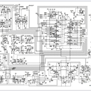 Link Belt 130X4 Hydraulic & Electrical Schematic