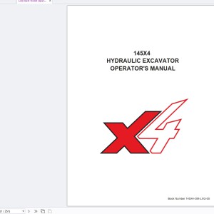 Link Belt 145X4 Operator's Manual 145X4-OM-LXG-00