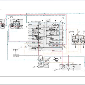 Link Belt 160X4 Hydraulic & Electrical Schematic