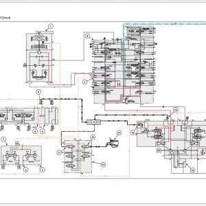 Link Belt 210X4 Hydraulic & Electrical Schematic