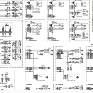 Link Belt 300X4 Hydraulic & Electrical Schematic