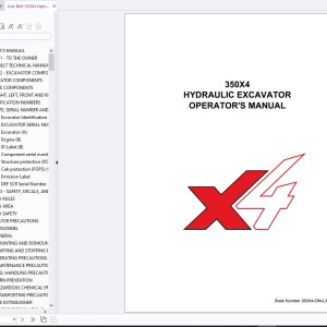 Link Belt 350X4 Operator's Manual 350X4-OM-LXG-02