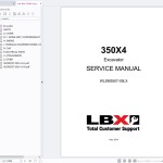 Link Belt 350X4 Service Manual WLSM3507-05LX