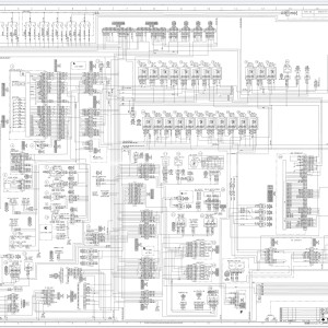 Link Belt 380X4 MH Hydraulic & Electrical Schematic