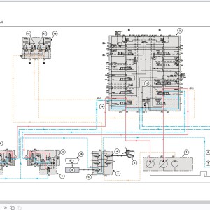 Link Belt 750X4 Hydraulic & Electrical Schematic