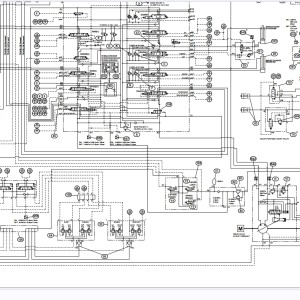 Link Belt 75X3 80X3 Hydraulic & Electrical Schematic