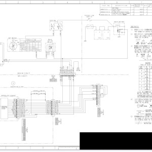 Link Belt X4 GPS Electrical Schematic