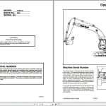 Linkbelt 6.47 GB Excavator Schematic, Shop, Parts Manual