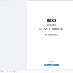LinkBelt X3 Series PDF Schematic, Training Service Manual