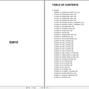 LS S Series S3010 Parts Catalog PDF