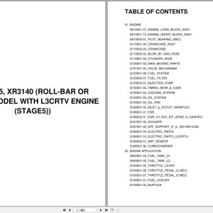 LS XR3100 Series XR3135 XR3140 (with L3CRTV) Parts Catalog PDF