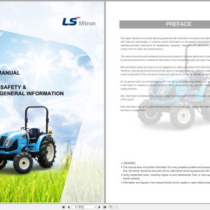 LS MT240E (Turbo) Service Manual Diagrams
