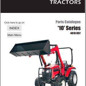 Mahindra 10 Series 4010 HST Parts Manual