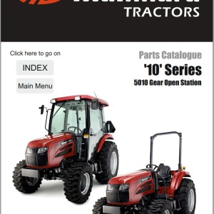 Mahindra 10 Series 5010 Gear Open Station Parts Manual