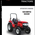 Mahindra 1526 Shuttle HST Operator Manual