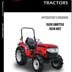 Mahindra 1526 Shuttle HST Operator Manual