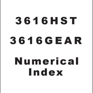 Mahindra 16 Series 3616 Gear HST Parts Manual
