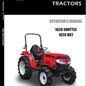 Mahindra 1626 Shuttle HST Operator Manual