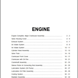 Mahindra 30 Series 6030 6530 7030 Parts Manual